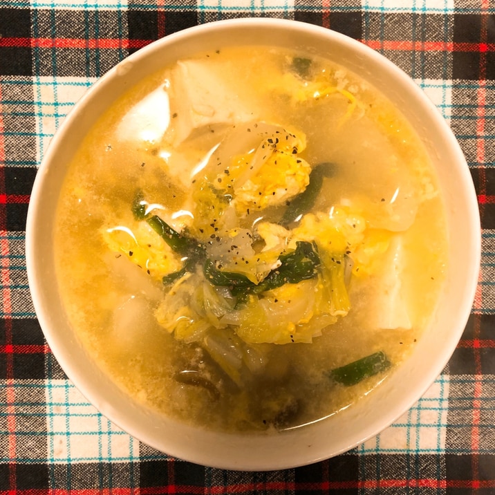 ダイエットレシピ⭐ザーサイ春雨スープ